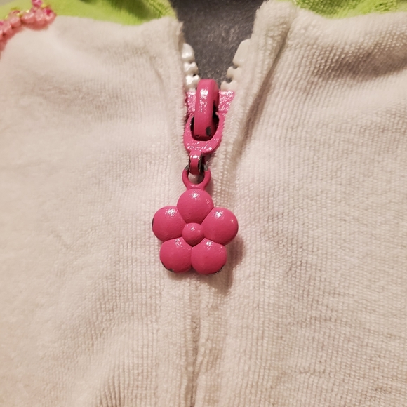 Baby Buns Inc Pink Flamingo Hooded Swimsuit Cover - Picture 8 of 10